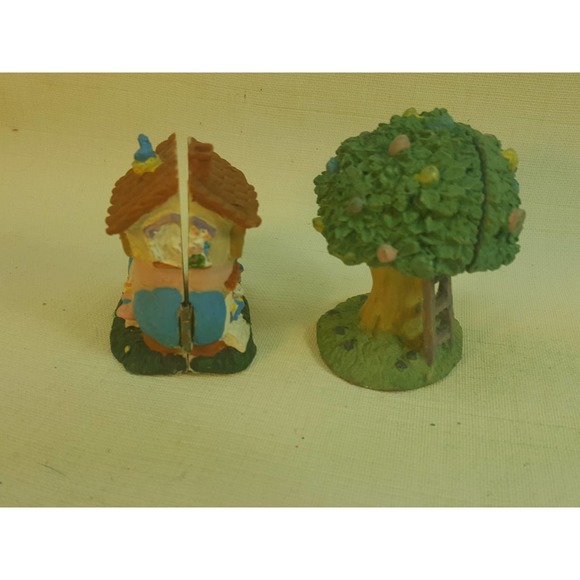 Shoe and Tree Easter figures hidden homes KE269 - Picture 4 of 9